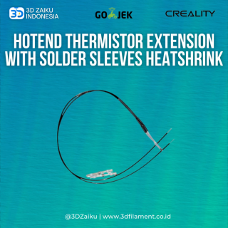 Original Creality Hotend Thermistor Extension with Solder Sleeves Heatshrink